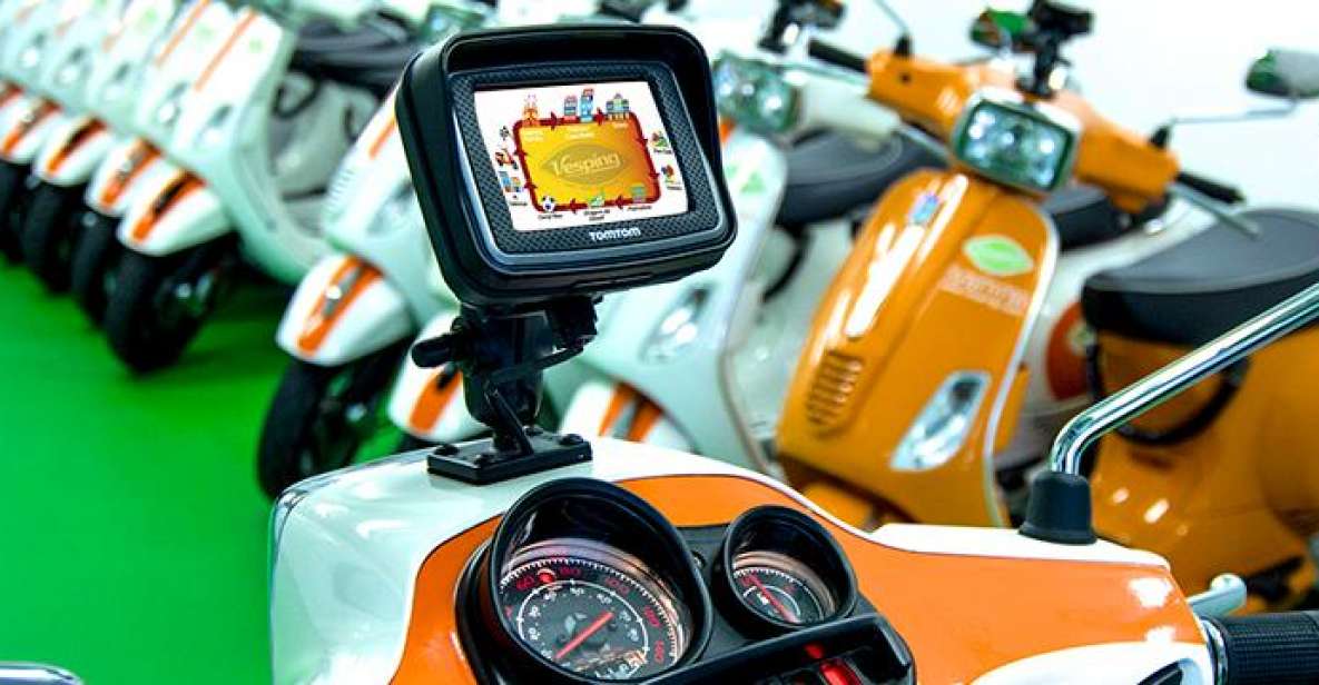 Barcelona: 24-Hour Vespa GPS Self Tour - Exploring Barcelona by Vespa