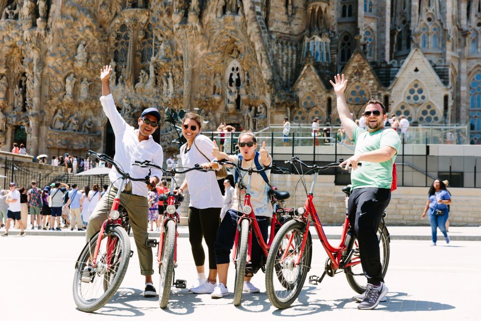 Barcelona: Half–Day Gaudi Bike Tour & Sagrada Familia Ticket - Inclusions