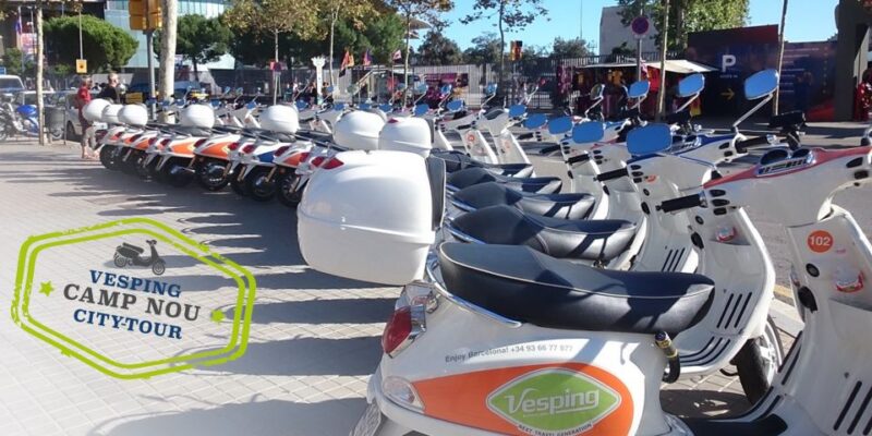 Barcelona Highlights: 4-Hour Vespa Scooter Tour - Included Offerings