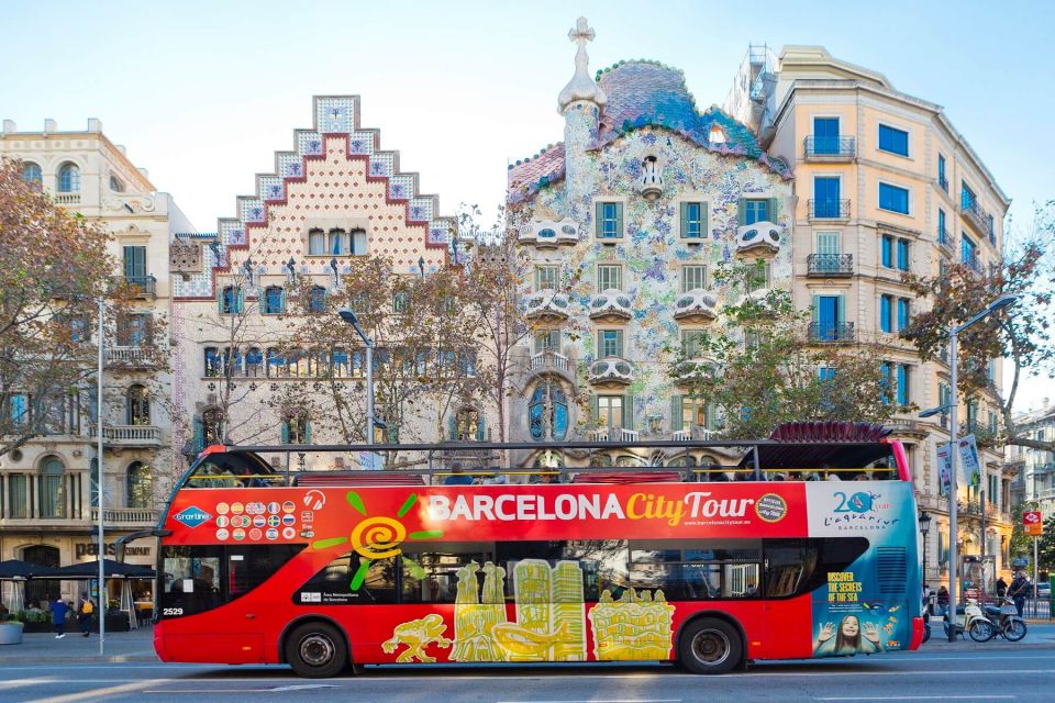 Barcelona: Hop-On Hop-Off Bus and Moco Museum Ticket - Explore Barcelona at Your Own Pace