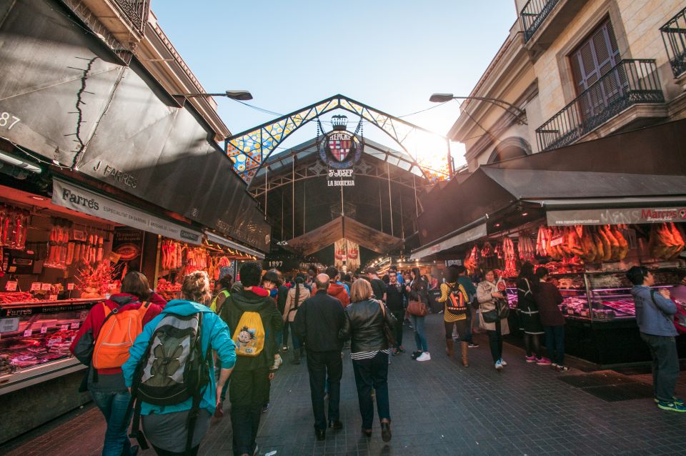 Barcelona: Paella Cooking Experience & Boqueria Market Tour - Culinary Experience