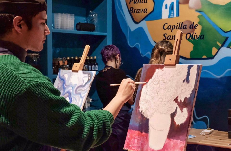 Barcelona: Paint and Sip Experience With Spanish Vermouth - Booking Information