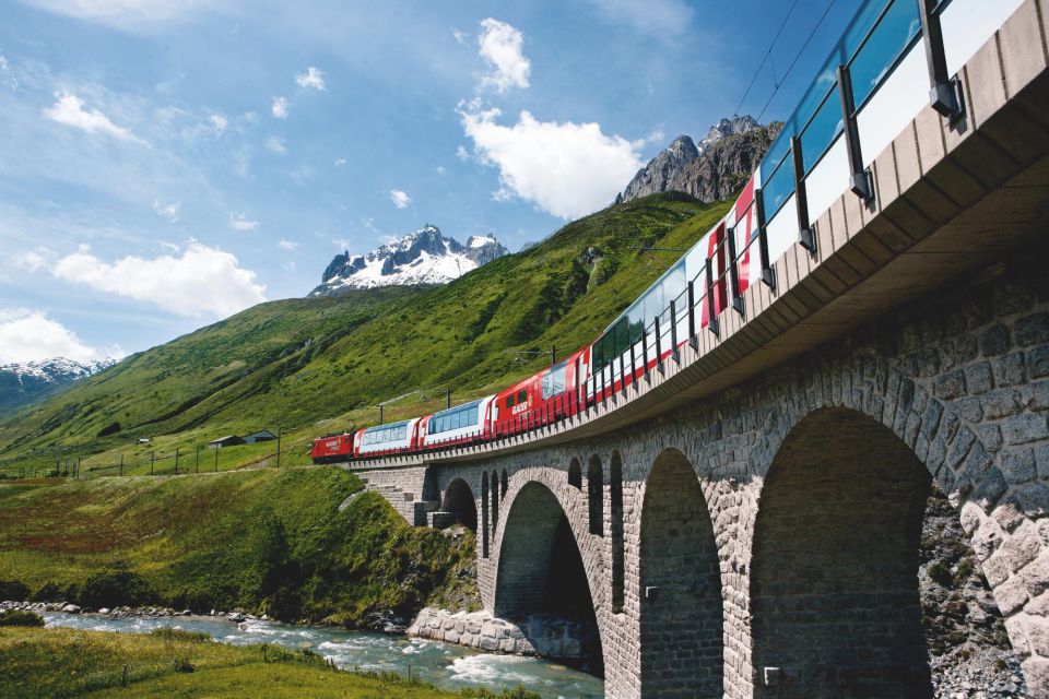 Basel: Swiss Alps Glacier Express Train Ride & Lucerne Tour - Detailed Itinerary