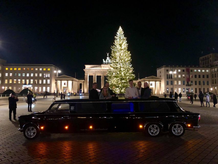 Berlin: 1.5-Hour Winter Lights Tour by Trabi Limousine - Booking Information