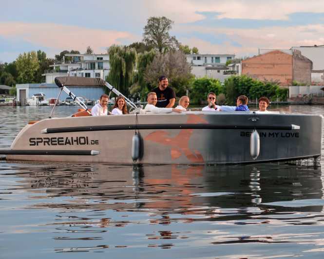 Berlin: Electric Boat Rental for Self-Driving 6 Hrs - Unique Perspective