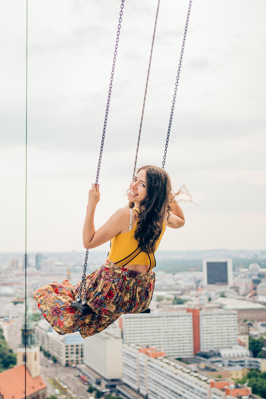 Berlin: Highest Swing in Europe - Panoramic Views of Alexanderplatz