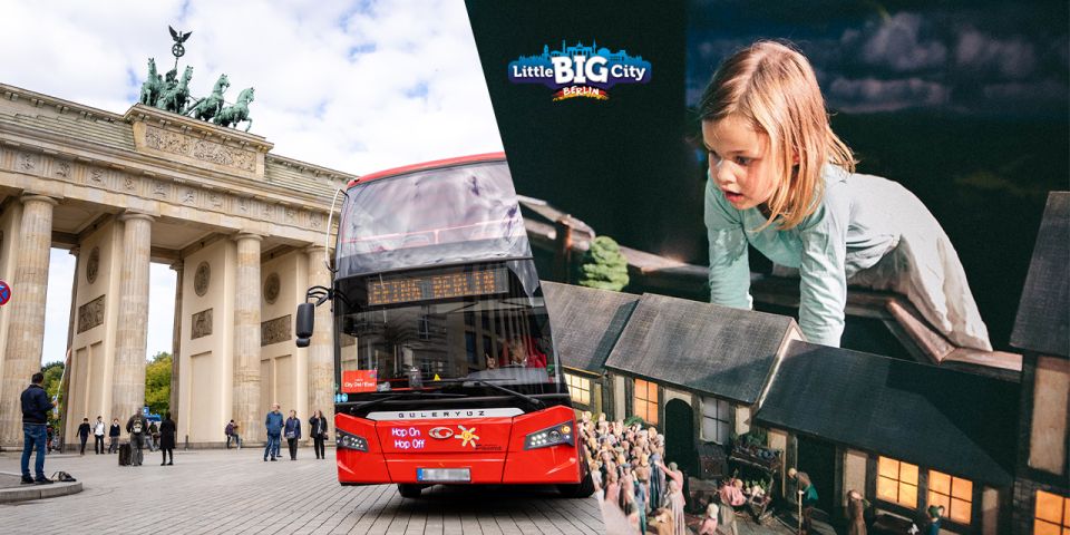 Berlin: Hop-On Hop-Off Bus & Little BIG City Berlin Ticket - Pricing Details