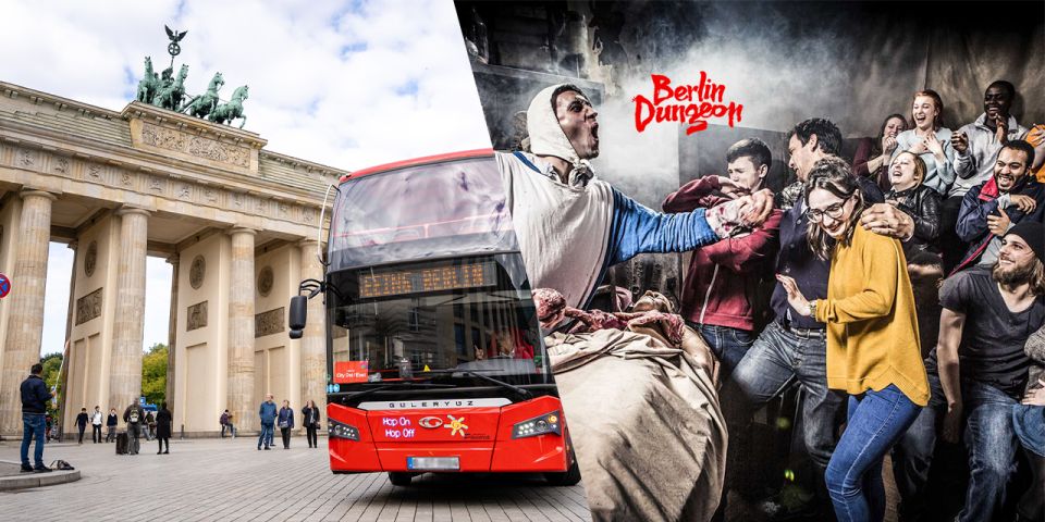 Berlin: Hop-On Hop-Off Bus & The Berlin Dungeon - Hop-on Hop-off Tour Highlights