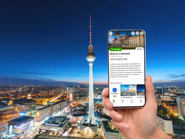 Berlin in a Nutshell: An English Self-Guided Audio Day Tour - Frequently Asked Questions