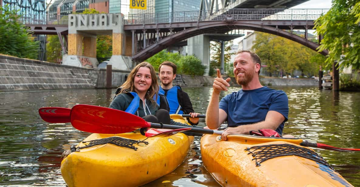 Berlin: One-way Kayaking Tour Through the City - Unique Kayaking Experience