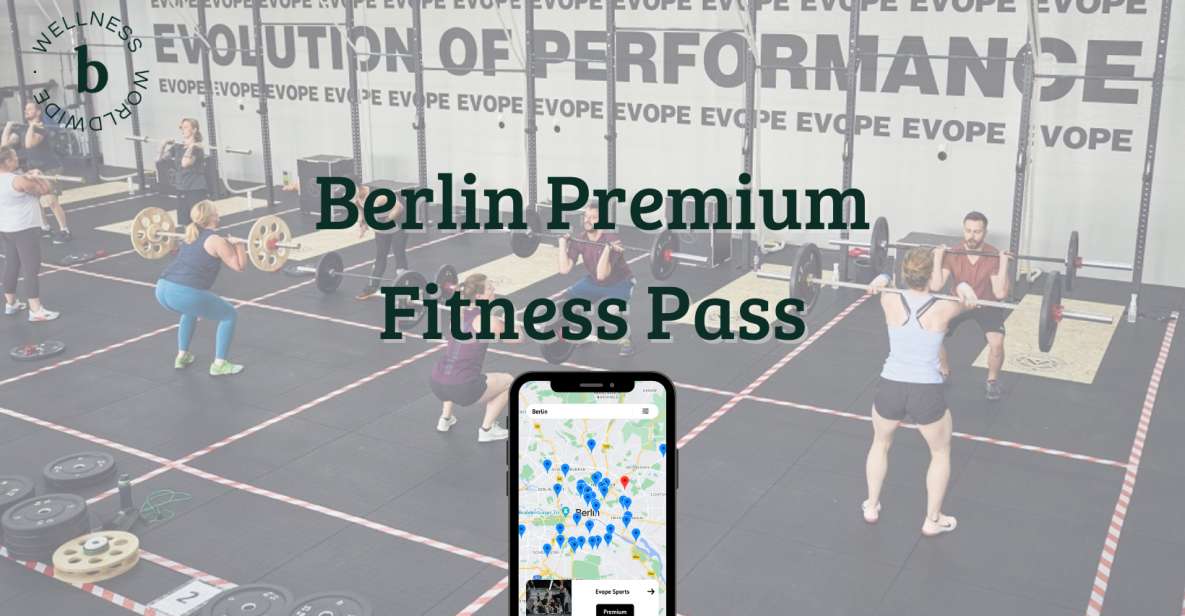 Berlin: Premium Fitness Pass - Booking Process