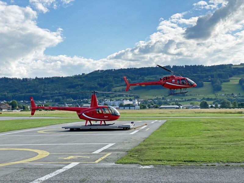 Bern: Mountain & Lake Helicopter Flight for 2 or 3 People - Itinerary Details