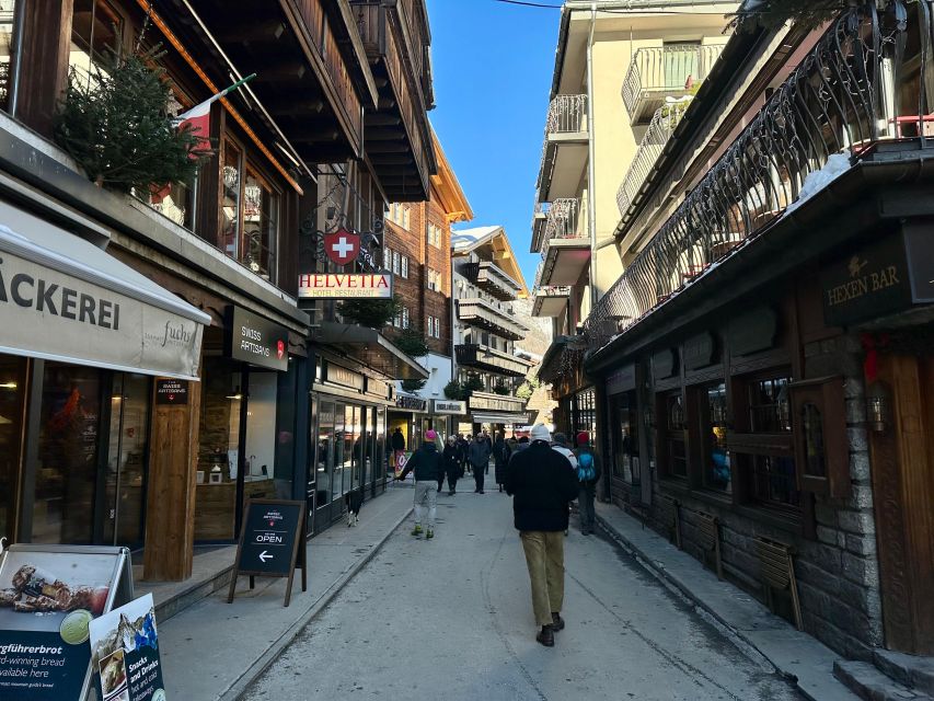 Bern Private Tour: Zermatt & Gornergrat Scenic Railway - Itinerary Details