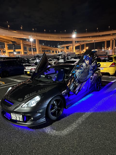 Best Price for 2-6 JDM Tokyo Drift Daikoku Car Meet on LEXUS - Transportation Options Available