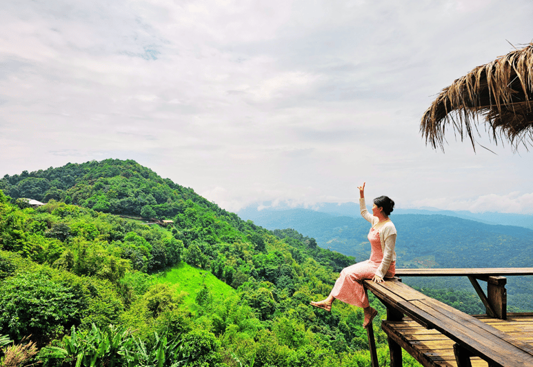 Best Value : Mon Jam, Doi Suthep, Wat Umong and Fluer Cafe - Itinerary Highlights