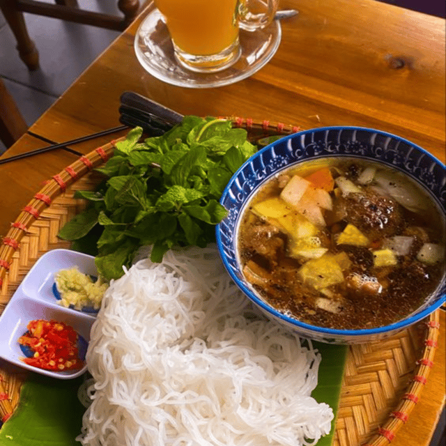 Beyond Hanoi Food Tour With Train Street - Food and Beverage Information