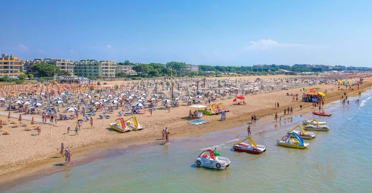 Bibione: 2-In-1 Train & Bus Ticket From/To Trieste - Ticket Validation and Changes