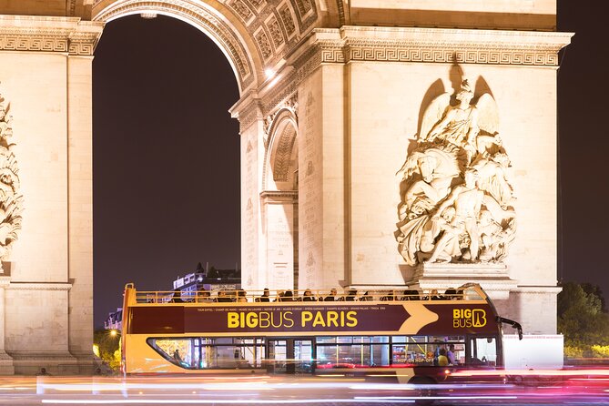 Big Bus Paris Open Top Night Tour - Tour Experience