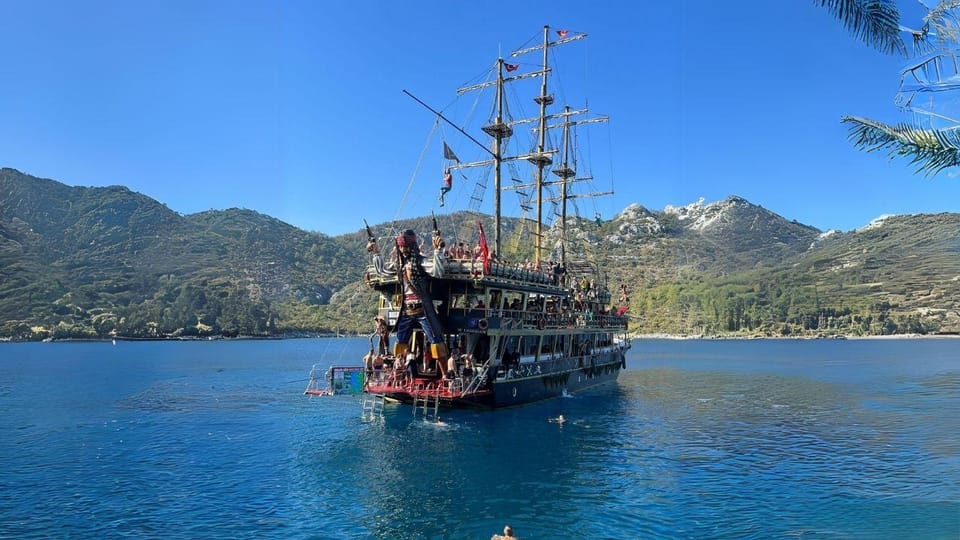 Bigboss Pirate Boat Trips Marmaris - Detailed Itinerary