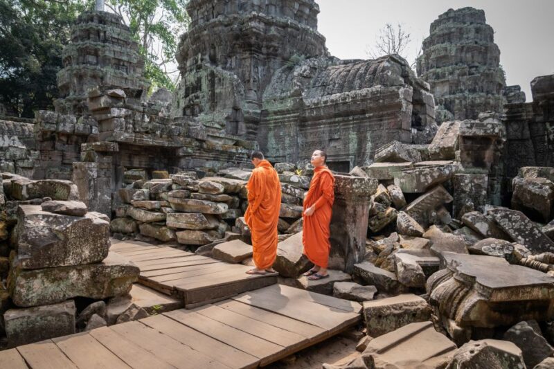Bike the Angkor Temples Tour, Bayon, Ta Prohm With Lunch - Itinerary Highlights