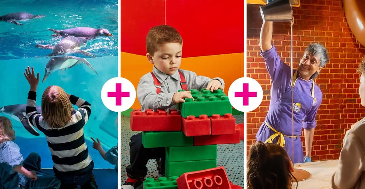 Birmingham: Cadbury World + SEA LIFE + LEGOLAND Discovery - Pricing and Booking Details