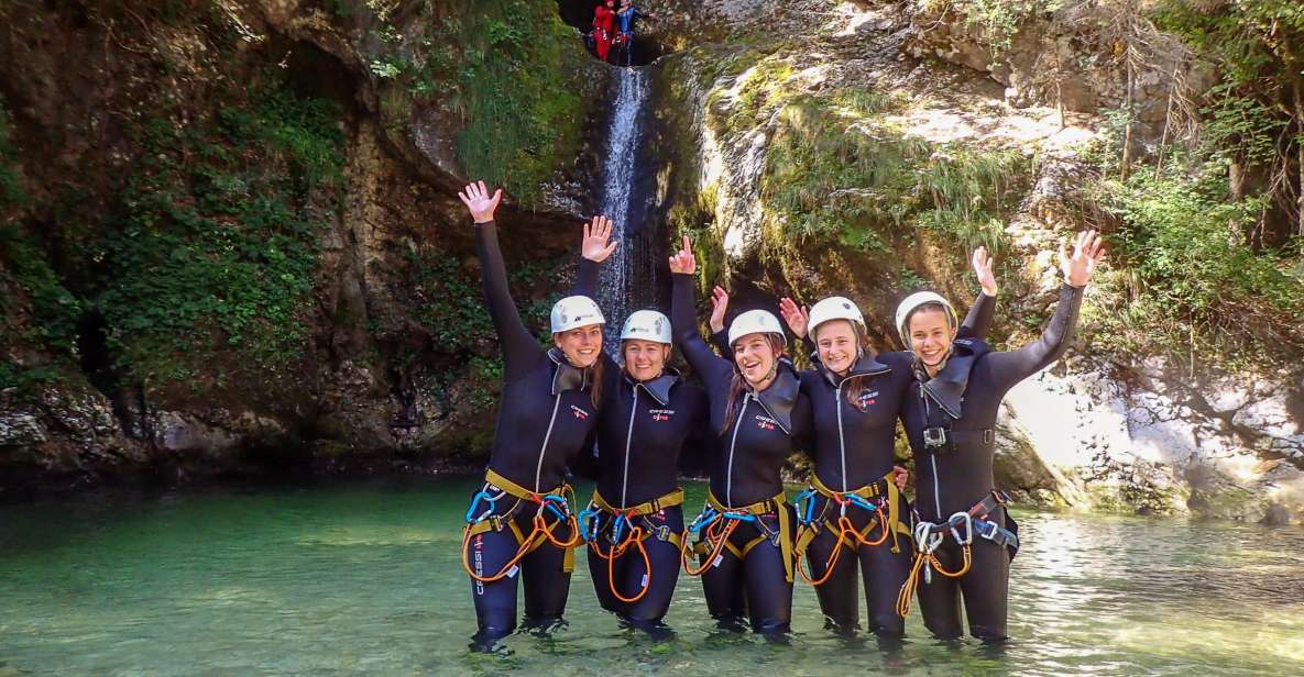 Bled: Guided Canyoning Tour With Transport - Experience Highlights