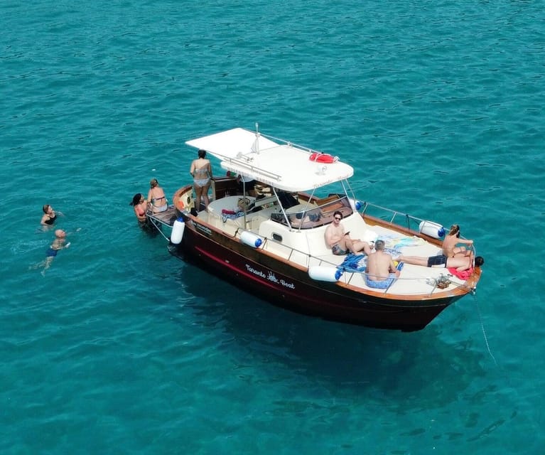 Boat Rental Experience Taranto and Leporano Coast - Highlights of the Coast