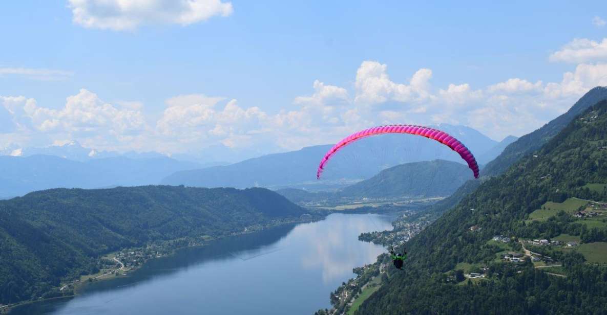 Bodensdorf, Carinthia: Tandem Paragliding Flight - Booking Information