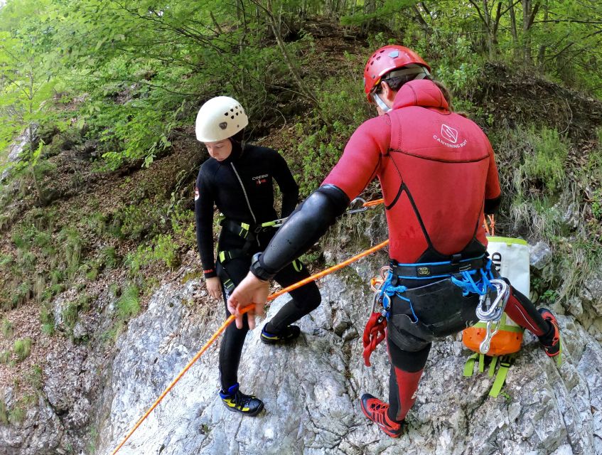 Bovec: Beginners Canyoning Guided Experience in Fratarica - Itinerary Details