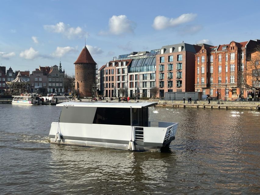 Brand New Tiny Water Bus on Motława River in Gdańsk - Itinerary and Scenic Highlights