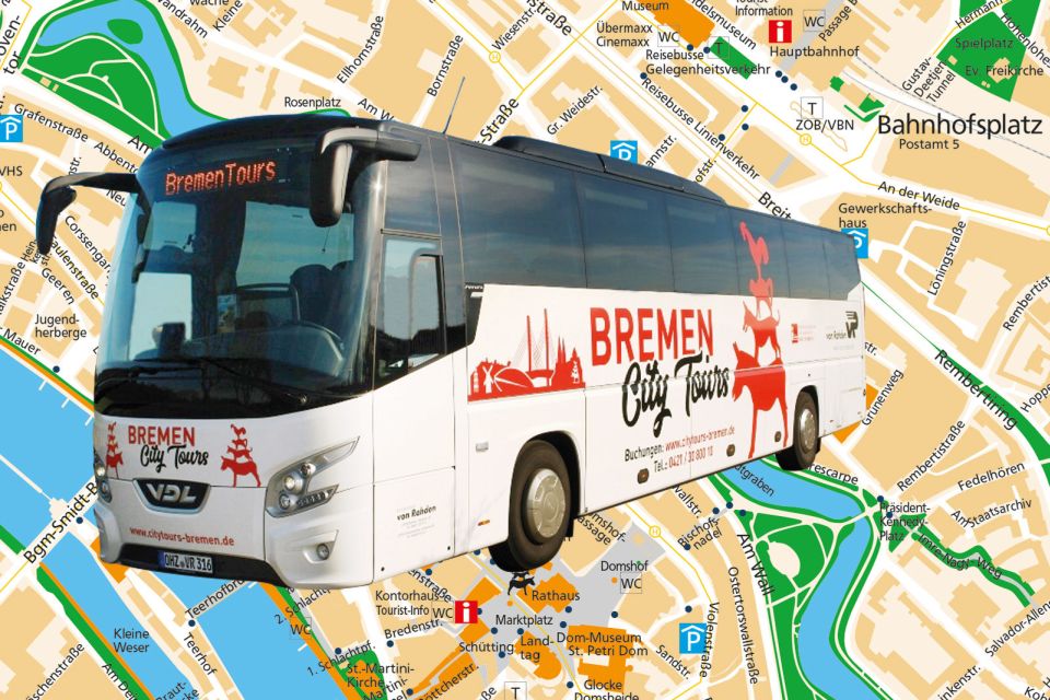 Bremen: City Sightseeing Bus Tour - Tour Inclusions