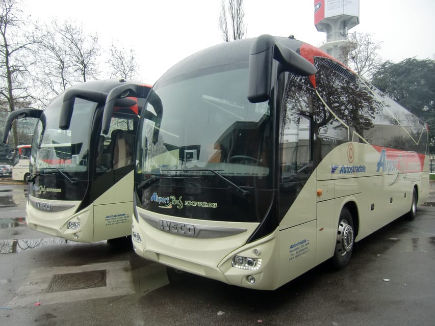 Brescia: Shared Bus Transfer To/From Milan Bergamo Airport - Booking Information