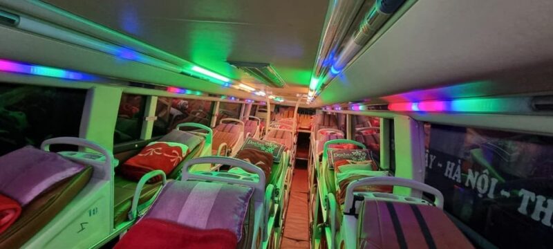 Bus Cat Ba Island to Ha Giang City by Sleeping Bus. - Pickup and Drop-off Services
