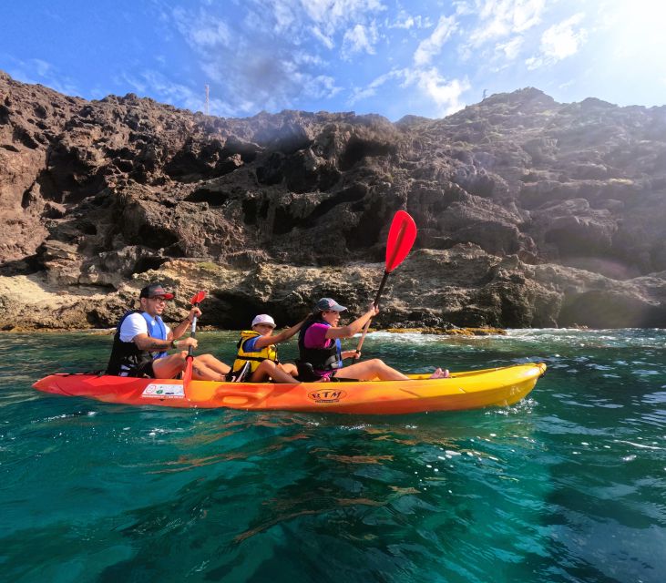 Cabo De Gata: Guided Kayak Route + Snorkel + Free Photos - Pricing and Booking