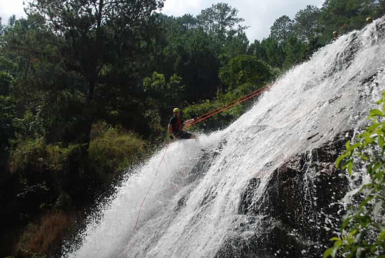 Canyoning Dalat Full Option With Lunch And Hot Chocolate - Itinerary Highlights