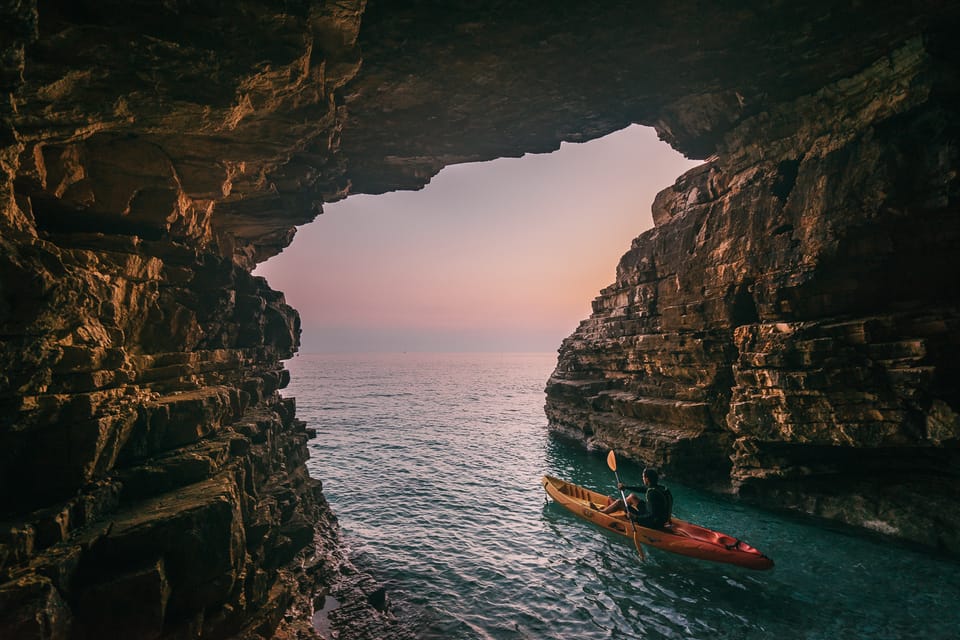 Cape Kamenjak: Cave and Safari Experience by Kayak - Itinerary and Activities