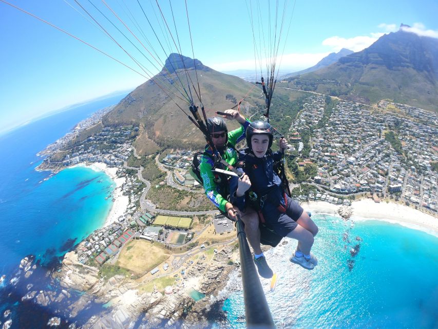 Cape Town: Tandem Paragliding With Views of Table Mountain - Location and Itinerary