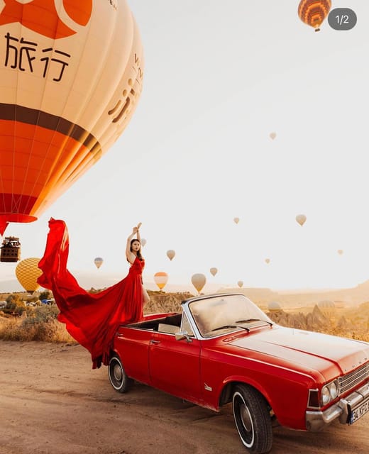 Cappadocia Flying Dress for Rent - Highlights of the Photo Shoot