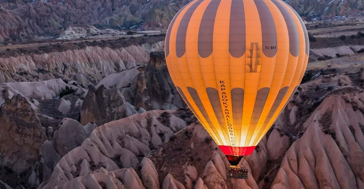 Cappadocia: Göreme Sunrise Hot Air Balloon Tour - Itinerary and Locations