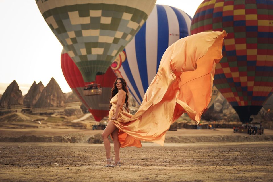 Cappadocia: Private Flying Dress Photoshoot at Sunrise - Itinerary Details