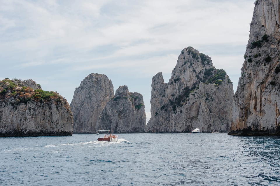 Capri: Private Boat Tour With Faraglioni Rocks and Caves - Booking Information