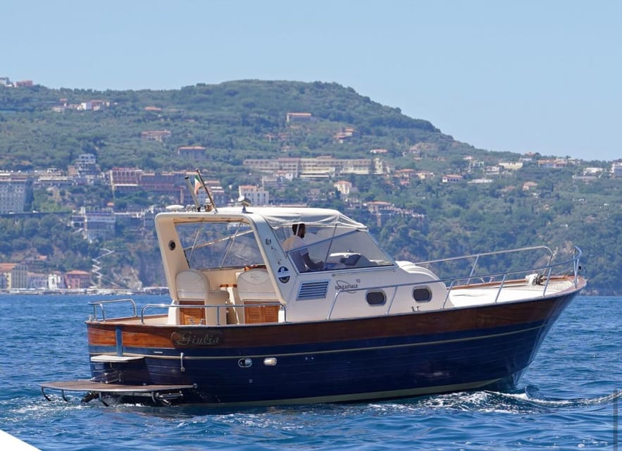 Capri Sharing Boat Tour From Sorrento - Onboard Amenities