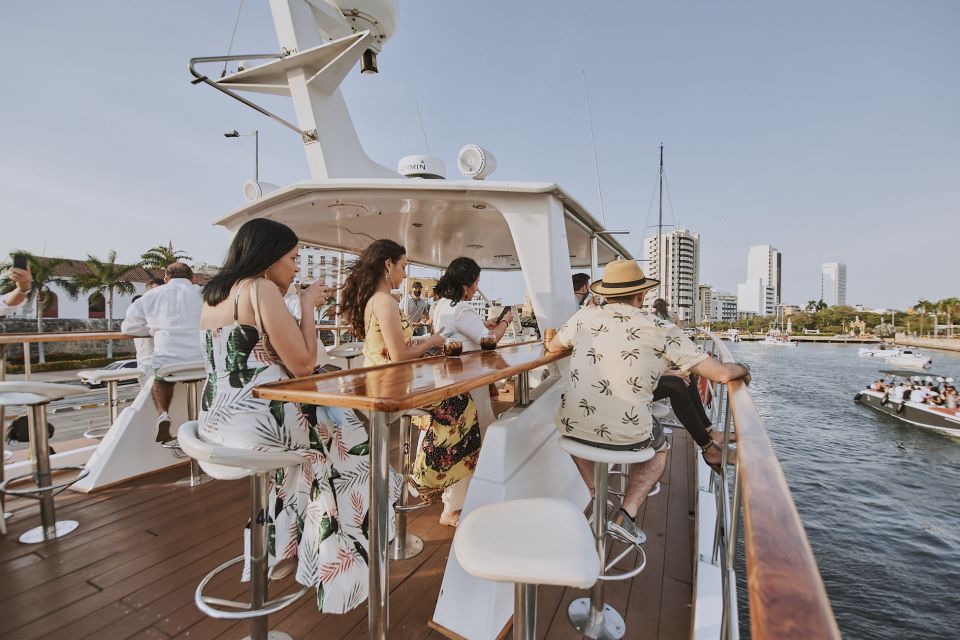 Cartagena: Sunset Cruise With Open Bar - Booking and Cancellation Policy