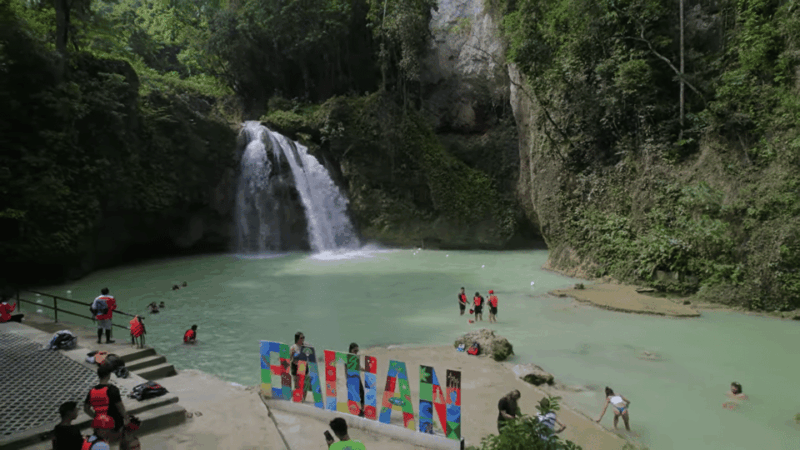 Cebu: Inambakan, Kawasan, and Mantayupan Waterfalls Tour - Inambakan Falls