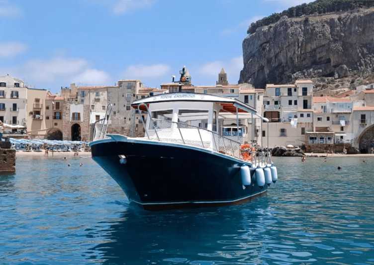 Cefalù: Coastal Sightseeing Cruise With Swim and Aperitif - Inclusions and Amenities