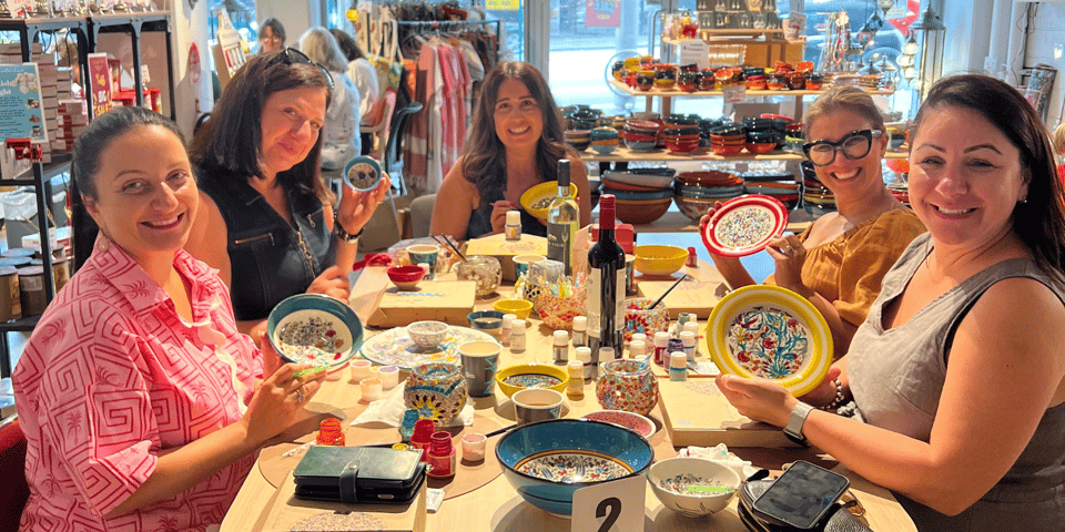 Ceramic Painting Classes in Tustin - Instructor Guidance