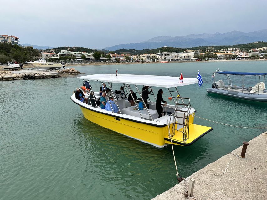 Chania: Boat Trip With Guided Snorkeling & Stand-Up Paddling - Pricing and Reservation