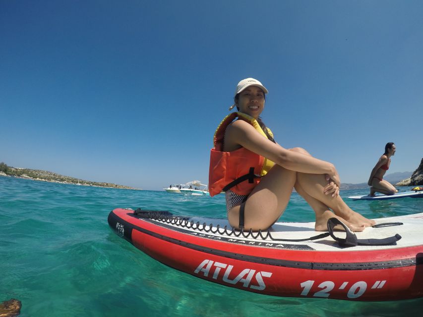 Chania: Stand-Up Paddleboard Small Group Tour - Explore Marathi and Loutraki