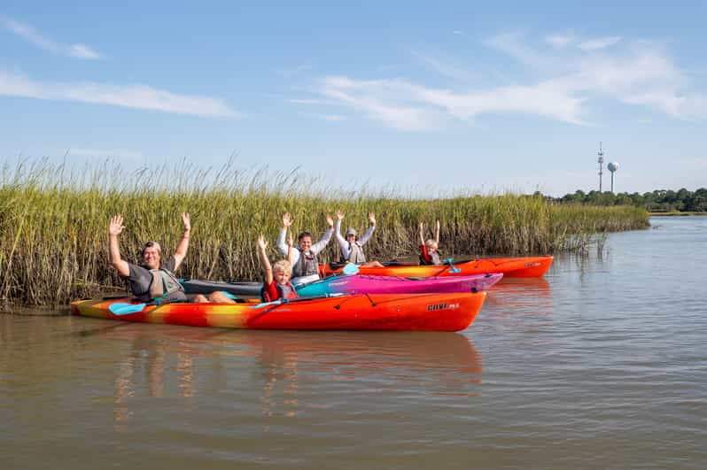 Charleston: Folly Beach Kayak Dolphin Safari - Experience Details