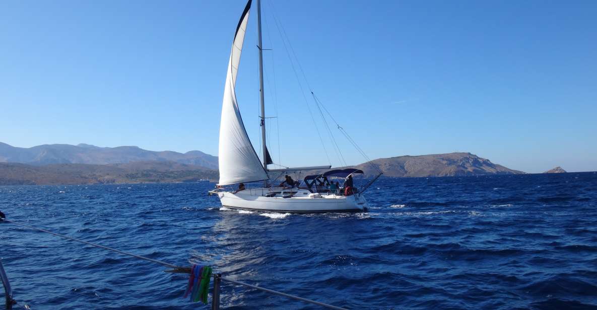 Chios: Sailing Boat Cruise to Oinouses With Meal & Drinks - Departure and Itinerary